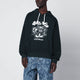 Brain Dead Forest Green Hoodie