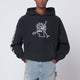 Brain Dead  Faded Black Neuro Free Association Sweatshirt