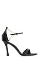 Givenchy  4G Liquid 95 Sandals In Black Leather
