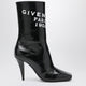 Givenchy Black Sliced Square Givenchy Tape Ankle Boots