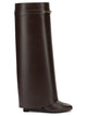 Givenchy "Shark Pinch" Knee Boots