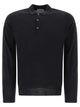 John Smedley "Belper" Merino Wool Polo Shirt