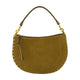 Isabel Marant Oskan Soft Zipped Bag In Taupe Suede