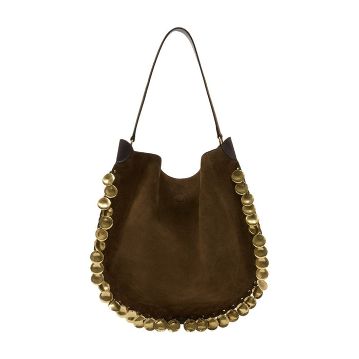 Isabel Marant Oskan Soft Zip Gd Shoulder Bag