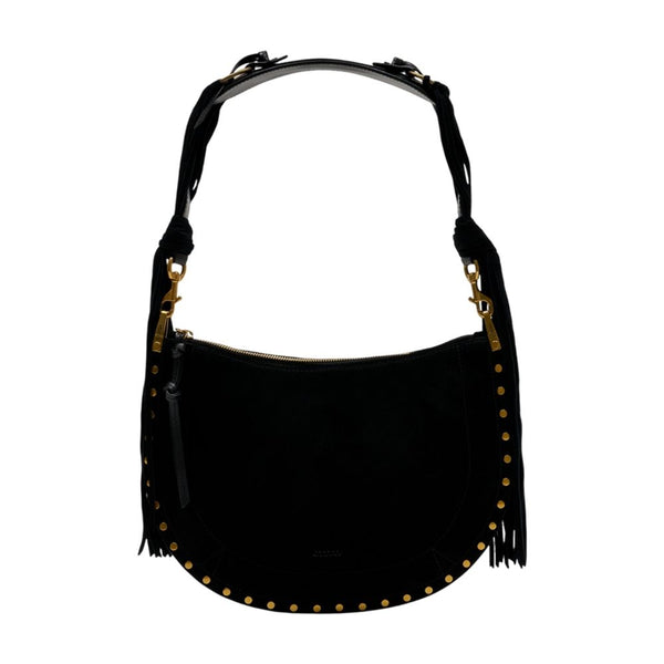 Isabel Marant Oskan Soft Zip Gd Shoulder Bag -  - Leather - Black