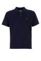 Ami Paris Red Adc Polo Shirt