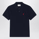 Ami Paris Polo Ami De Coeur Midnight Blue