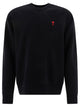 Ami Paris "Ami De Coeur" Crewneck Sweatshirt