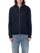 Ami Paris Ami Paris Ami De Coeur Zipped Hoodie