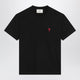 Ami Paris Black Ami De Coeur T-Shirt