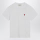 Ami Paris White Ami De Coeur T-Shirt