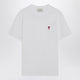 Ami Paris Ami De Coeur White Tshirt