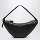 Lemaire Large Croissant Dark Chocolate Lambskin Bag