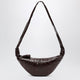 Lemaire Medium Croissant Bag In Chocolate Coated Cotton