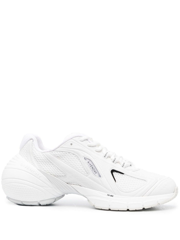 Givenchy White Mesh And Synthetic Leather Tk-Mx Sneakers