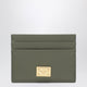 Dolce & Gabbana Military Green Plongé Leather Card Holder