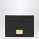 Dolce&Gabbana Black Plongé Calf Leather Card Holder