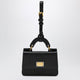 Dolce & Gabbana Dauphineprinted Calfskin Card Holder In Black