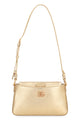 Dolce & Gabbana Gold Leather Shoulder Bag