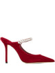 Jimmy Choo Jimmy Choo Sandals In Red Textile.