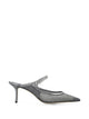 Jimmy Choo Grey Patent Leather Flat Shoes
