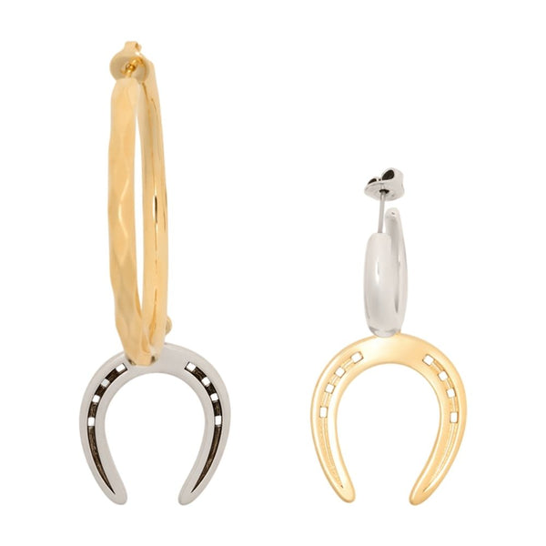 Isabel Marant Asymmetric Gd Earrings