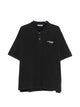 Acne Studios Logo Cotton Polo Shirt