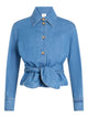 Patou Long Sleeves Knot Shirt