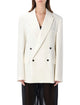 The Frankie Shop The Frankie Shop Newark Double-Breasted Tailored Blazer