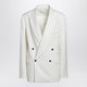 The Frankie Shop White Doublebreasted Woolblend Jacket