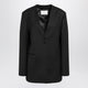 The Frankie Shop Winsen Black Woolblend Jacket