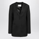 The Frankie Shop Winsen Black Wool-Blend Jacket
