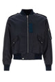 Givenchy Navy Blue Nylon Bomber Jacket