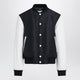 Givenchy Navy/White Satin Varsity Jacket
