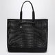 Dolce & Gabbana Black Mesh Shopping Bag