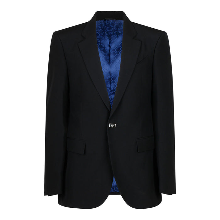 Givenchy Slim Fit Black Wool Jacket