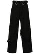 Givenchy Black Trousers With Removable Bottoms
