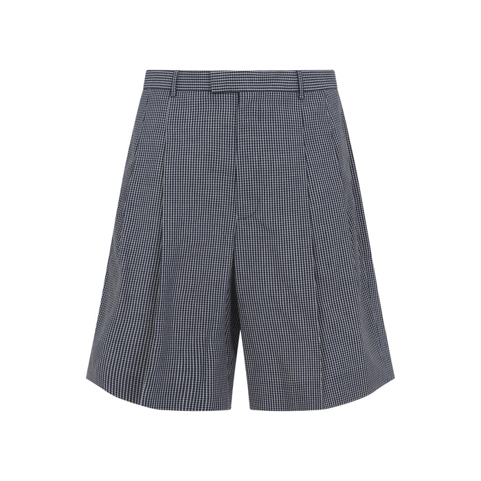 Givenchy Blue Cotton Shorts