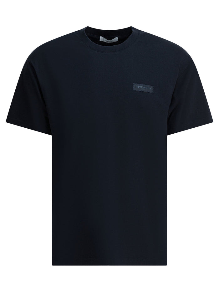 Givenchy  Blue Cotton T-Shirt