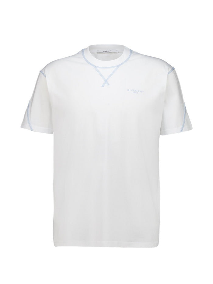 Givenchy Contrasted Stitch T-Shirt