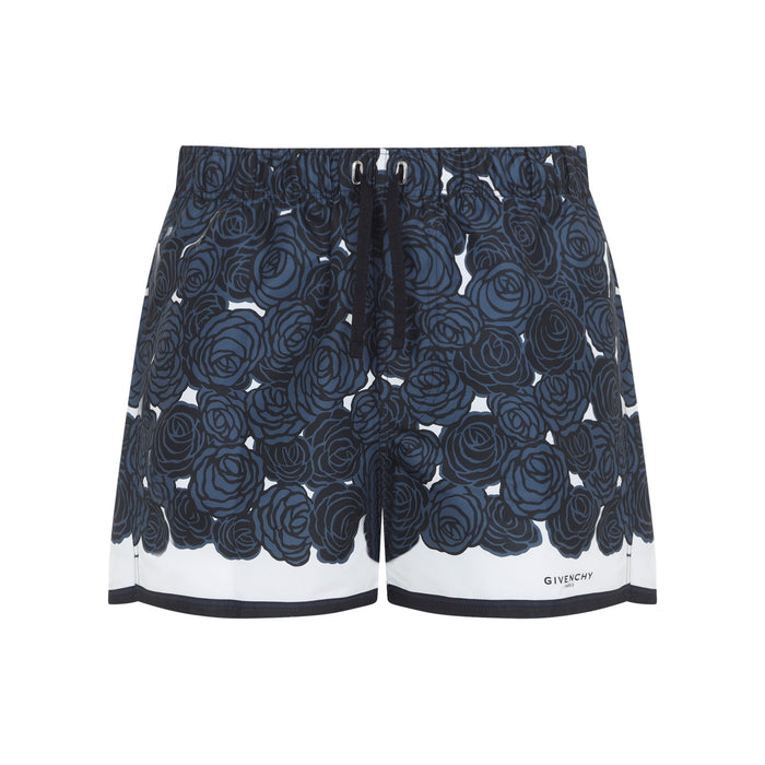 Givenchy Blue Polyester Swim Shorts
