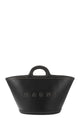 Marni Black Leather Small Tropicalia Handbag