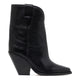 Isabel Marant Leyane Cowboy Boots In Black Leather