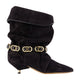 Isabel Marant Edrik Rings Ankle Boots -  - Leather - Black