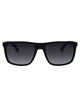 Hugo Boss Matte Black Acetate Sunglasses