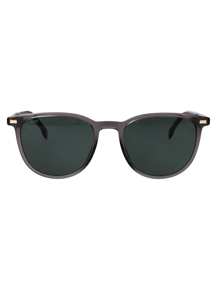 Hugo Boss Brown Acetate Sunglasses