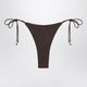 Jacquemus Brown Triangle Bikini Bottom