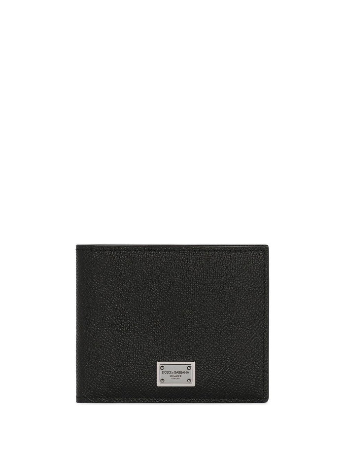 Dolce & Gabbana Leather Flap-Over Wallet
