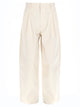Drôle De Monsieur White Cotton Trousers