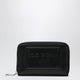 Dolce&Gabbana Small Black Zip-Around Wallet With Embossed Logo
